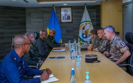 Rwanda, France explore enhanced military partnership