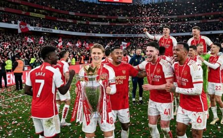 Visit Rwanda shines as Arsenal end title drought