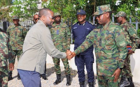 Mozambique Defence Minister Visits Rwanda Security Forces in Cabo Delgado