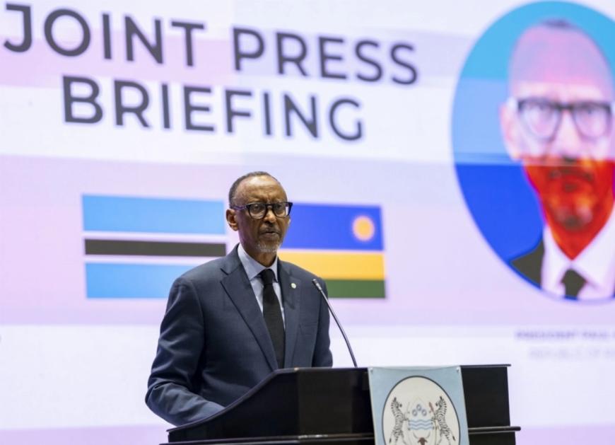Kagame hails Rwanda-Botswana ties