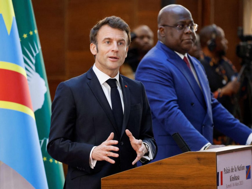 Macron Says Sanctioning Rwanda Could Undermine Peace Efforts in Eastern Congo