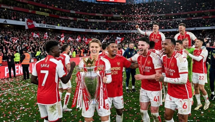 Visit Rwanda shines as Arsenal end title drought