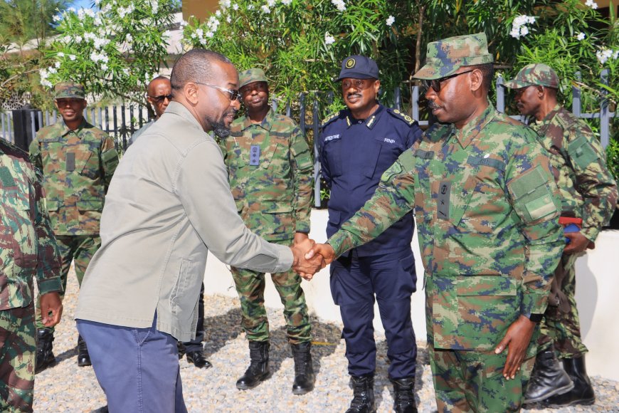 Mozambique Defence Minister Visits Rwanda Security Forces in Cabo Delgado