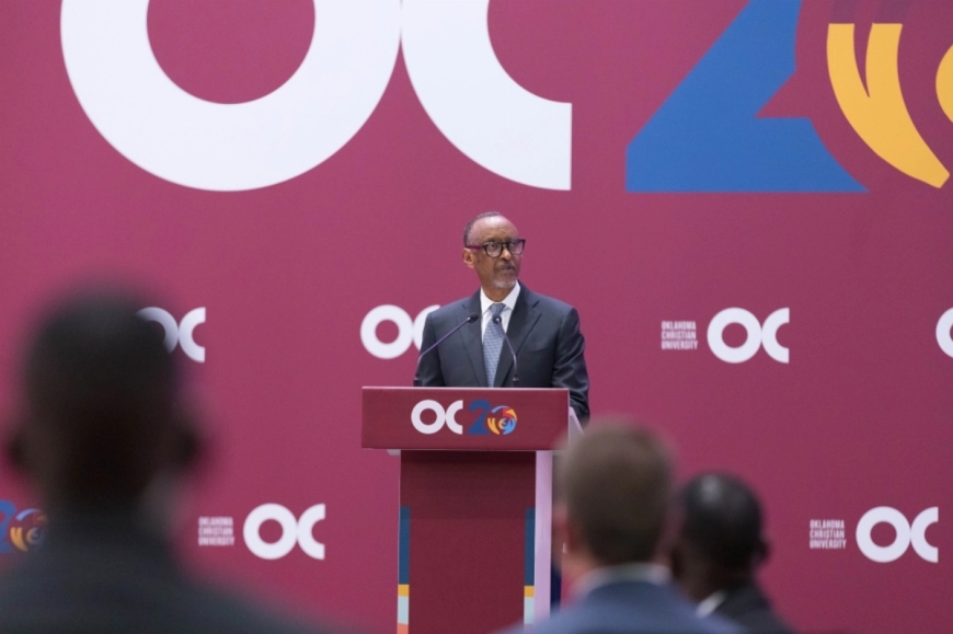 Kagame hails Rwanda-Oklahoma varsity partnership for shaping leaders