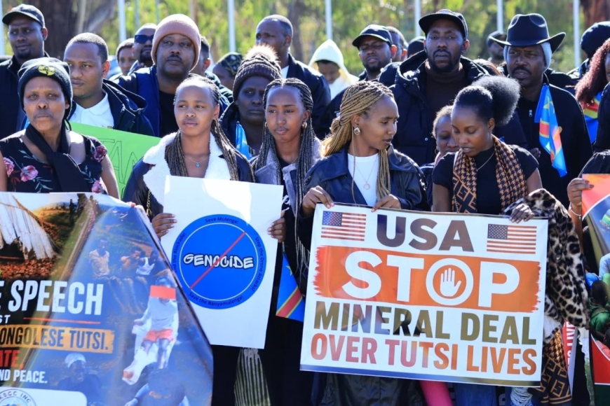 Banyamulenge Community Protests in Australia Over Violence in Eastern DR Congo