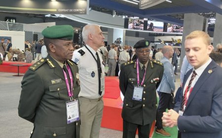 Gen. Nyakarundi Represents Rwanda at Major Global Defense Expo in France