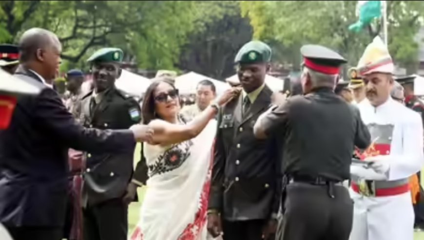 Rwanda’s first officer cadets pass out from  Indian Military Academy