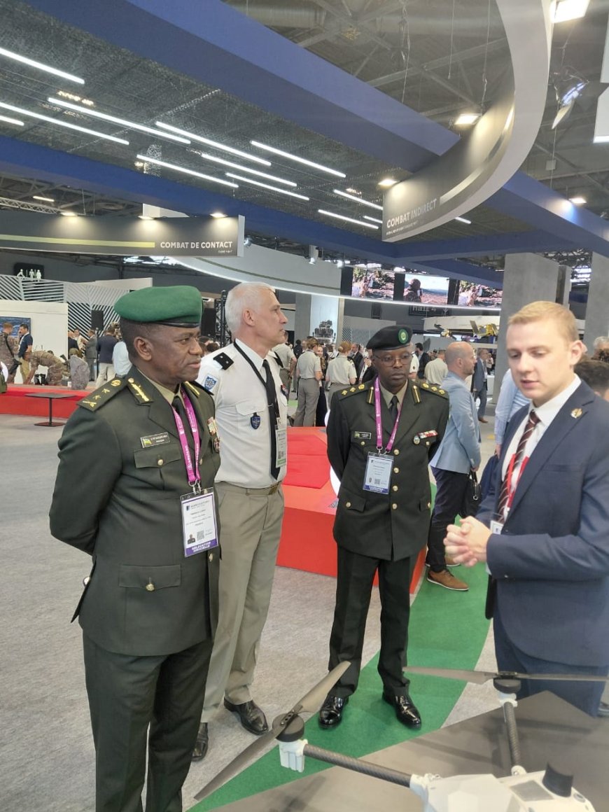 Gen. Nyakarundi Represents Rwanda at Major Global Defense Expo in France