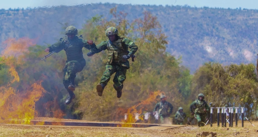 RDF Infantry Brigade completes advanced training at Nasho