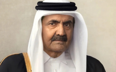 Former Emri of Qatar Sheikh Hamad bin Khalifa Al Thani dies at 74
