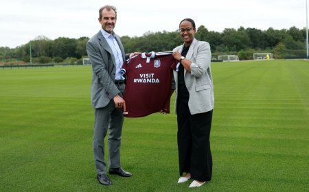 Aston Villa sign £20m a year Visit Rwanda shirt sponsor deal