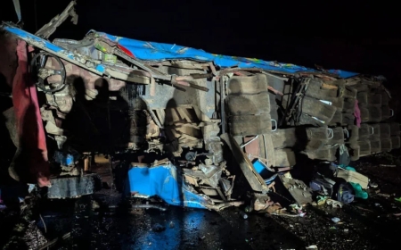20 schoolchildren killed in bus crash in Uganda