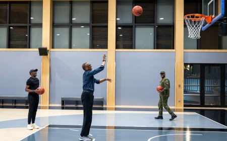 Basketball Game With Kagame Caps Gen Muhoozi’s High-Level Visit to Rwanda