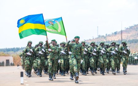 RDF Welcomes New Recruits Following Completion of Basic Military Training