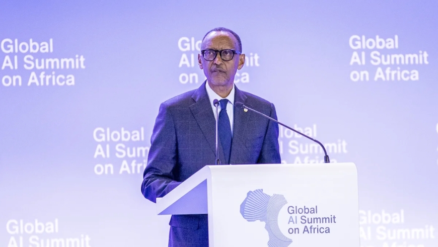 Kagame named co-chair of new global commission on AI