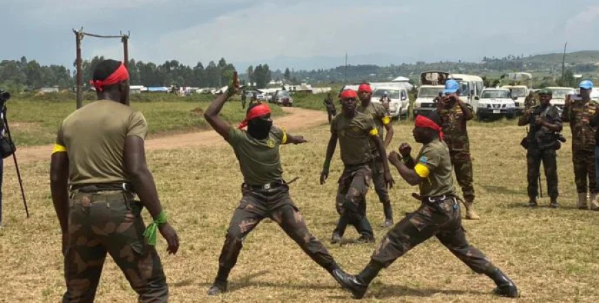 FARDC Soldiers Begin Jungle Warfare Training led MONUSCO
