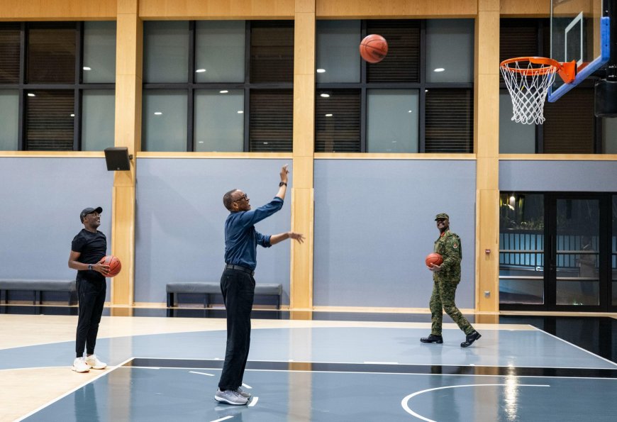 Basketball Game With Kagame Caps Gen Muhoozi’s High-Level Visit to Rwanda