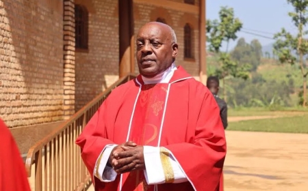 Monsignor Jean Marie Vianney  Nsengumuremyi Dies at 76