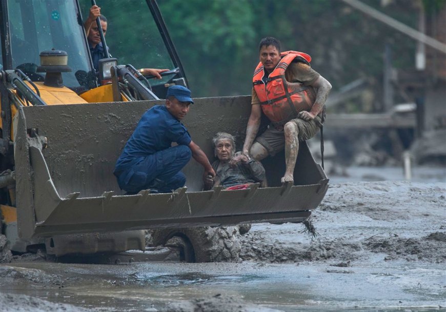 Nepal-China Border Flash Floods Kill at Least 98, Hundreds Missing