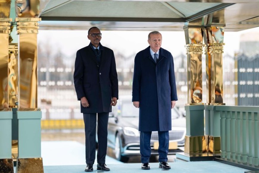 Erdoğan and Kagame Agree to Strengthen Military Cooperation