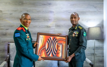 Rwanda and Botswana Move to Deepen Military Training and Defence Cooperation