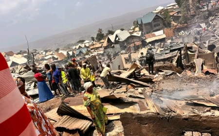 AFC/M23 Declares Three Days of Mourning After Bukavu Fire Kills 26