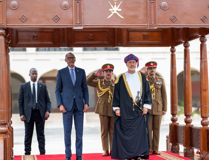 President Kagame Arrives in Oman for Historic Two-Day Visit