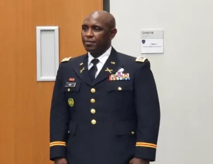Rwandan-American Lt. Col. James Siibo retires after 26 years in U.S. military