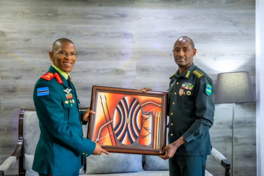 Rwanda and Botswana Move to Deepen Military Training and Defence Cooperation
