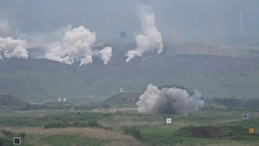 North Korea says held 'joint firepower attack drill' of long-range artillery, missile units