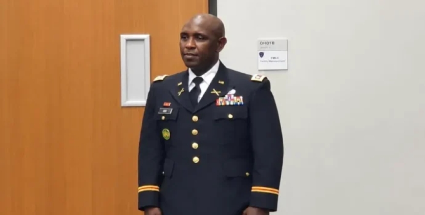Rwandan-American Lt. Col. James Siibo retires after 26 years in U.S. military