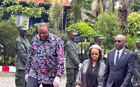 Kenyatta, Masisi and Sahle-Work meet AFC/M23 leaders in Goma