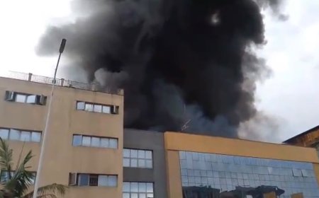 Fire breaks out at Musanze’s Goico Market, Traders face heavy losses