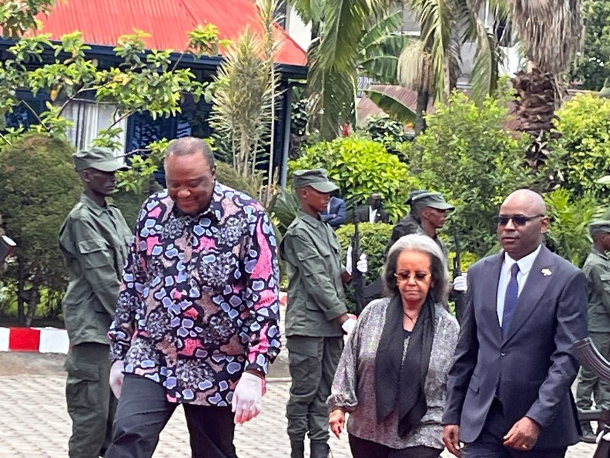 Kenyatta, Masisi and Sahle-Work meet AFC/M23 leaders in Goma