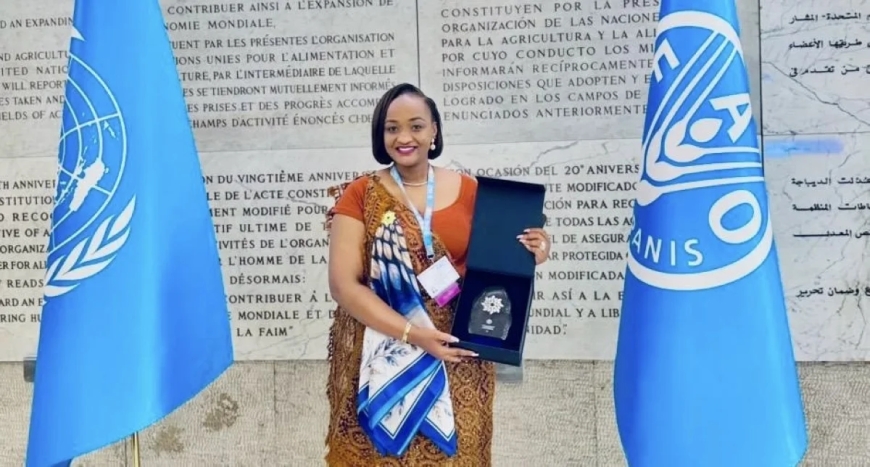 Rwanda’s Nadege Uwamahoro named among FAO’s 100 women honoured for agriculture