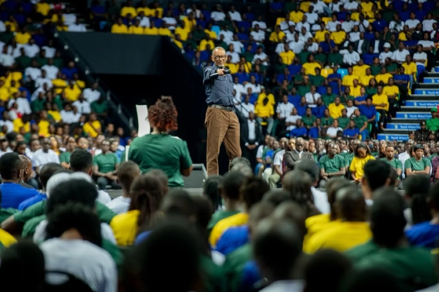 Kagame urges youth to make health a priority